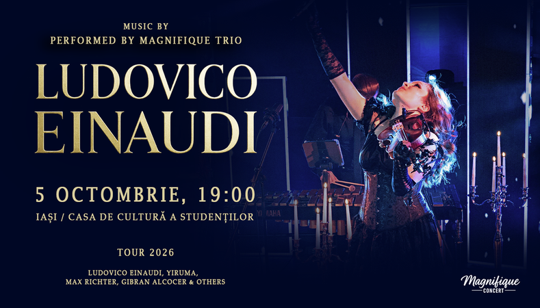Iași: Concert Ludovico Einaudi