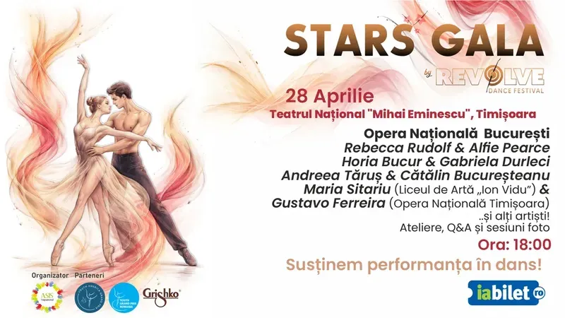 Timisoara: Stars Gala by Revolve Dance, un eveniment cu stil!