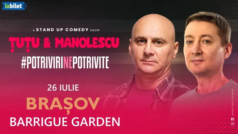 Brasov: Stand-up Comedy - Dan Tutu si Cristi Manolescu