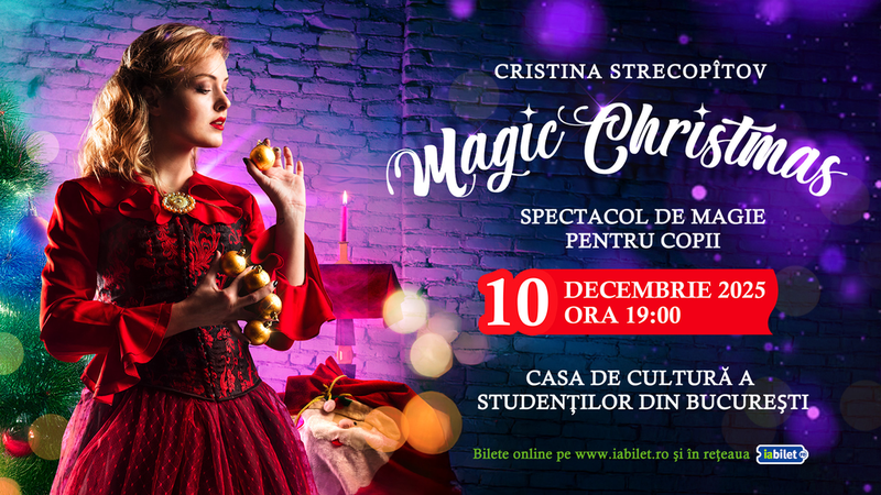 MAGIC CHRISTMAS - Spectacol de magie pentru copii