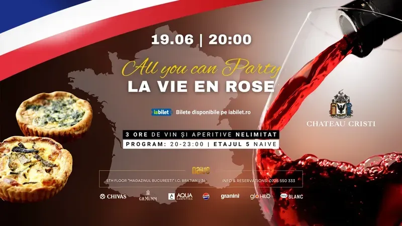 All you can Party: La vie en Rose w/ Chateau Cristi