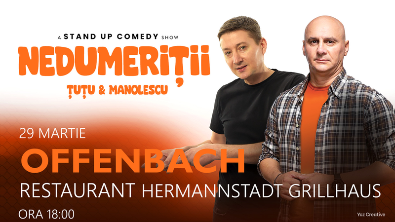 Offenbach am Main: Stand-up Comedy - Dan Tutu si Cristi Manolescu