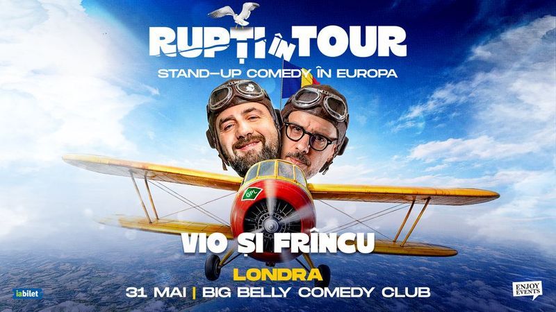 Londra: Vio & Frînculescu | Rupți în Tour - Stand-up Comedy