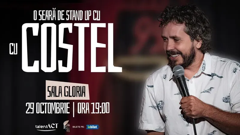 O seara de stand up cu Costel