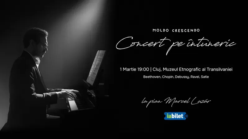 Cluj-Napoca: Concert pe întuneric. Lumină!