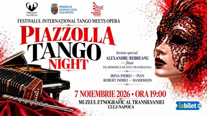 Cluj-Napoca: Piazzolla Tango Night ( Recital de tango argentinian )