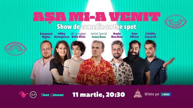 The Fool: Așa mi-a venit! | Show de comedie on the spot