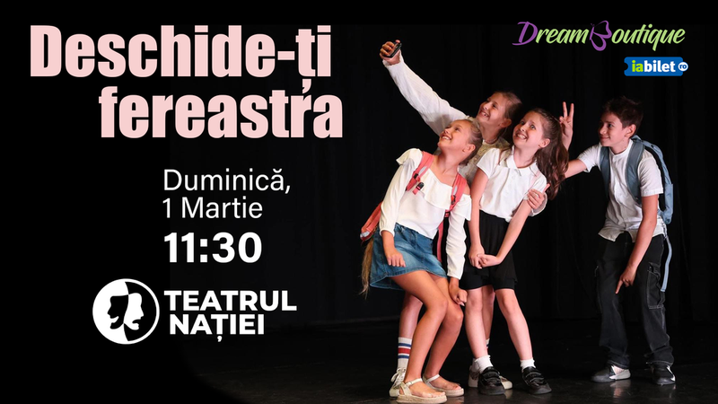 Ploiești: Teatru pentru copii - Deschide-ți fereastra