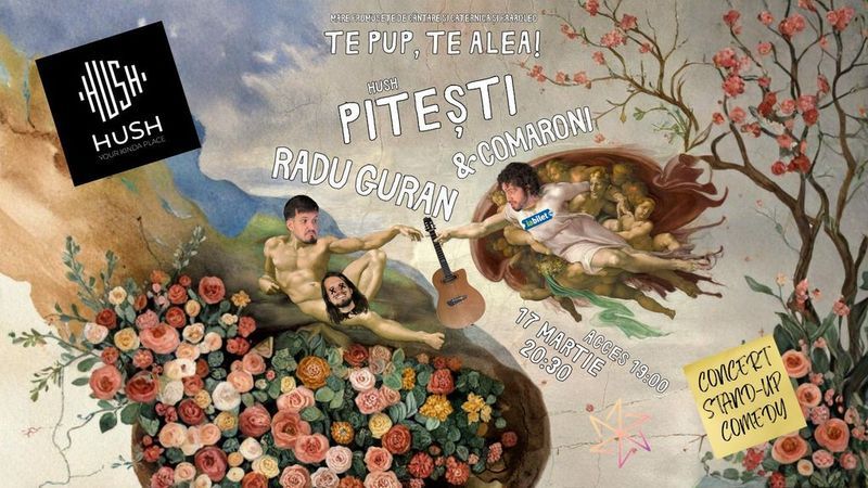 Pitesti: „Te pup, te alea!” cu Radu Guran & Comaroni