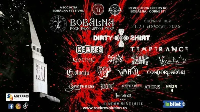 Rock Revolution Fest Bobâlna 2026