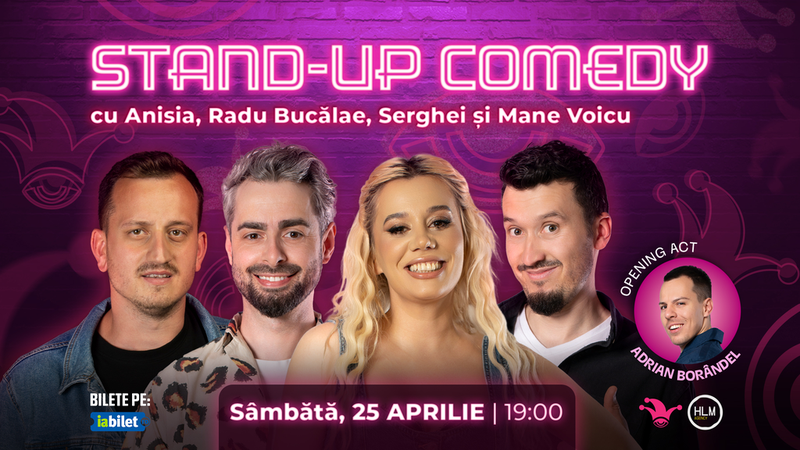 The Fool: Stand-up comedy cu Bucălae, Mane Voicu, Anisia și Serghei