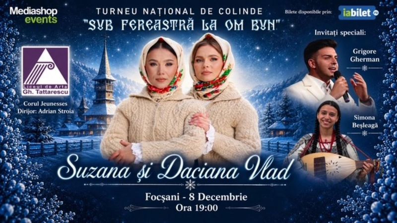 Focșani: Sub fereastră la om bun @ Suzana și Daciana Vlad