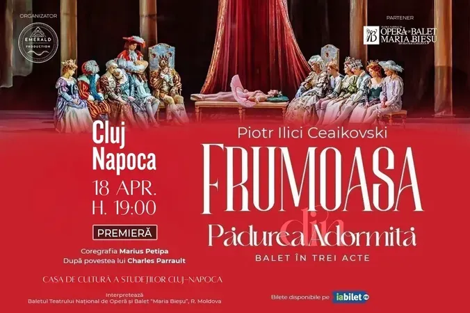 Cluj-Napoca: Frumoasa din Pădurea Adormita (Balet in 3 acte)