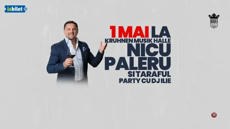 Brasov: Nicu Paleru la Kruhnen Musik Halle