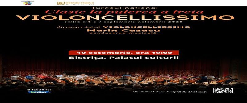 Bistrița: Clasic la puterea a treia – Violoncellissimo
