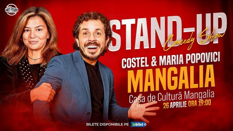 Mangalia: Costel și Maria Popovici - Stand Up Comedy Show