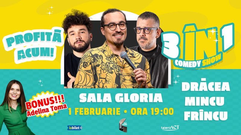 Drăcea - Mincu - Frîncu 3 ÎN 1 Comedy Show