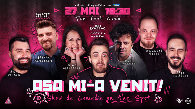 The Fool Terasa: Așa mi-a venit! | Show de comedie on the spot