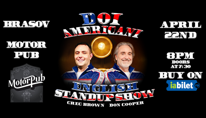 Brasov: Doi Americani English Standup Show