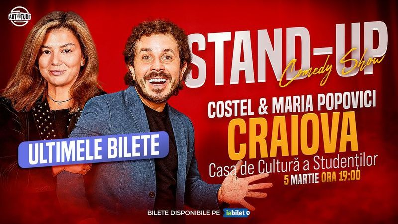Craiova: Costel și Maria Popovici - Stand Up Comedy Show