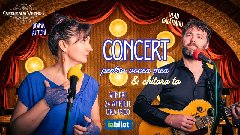 Concert pentru vocea mea si chitara ta