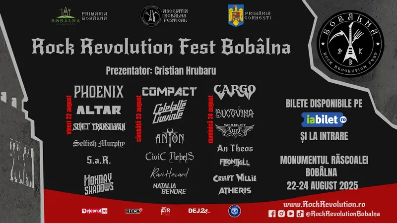 Rock Revolution Fest Bobâlna 2025