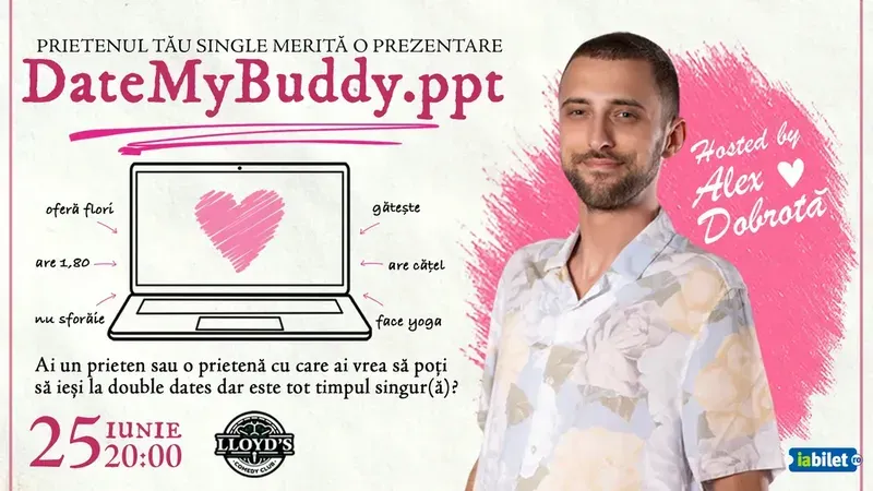 Lloyd's: Datemybuddy.ppt, show interactiv cu Alex Dobrotă