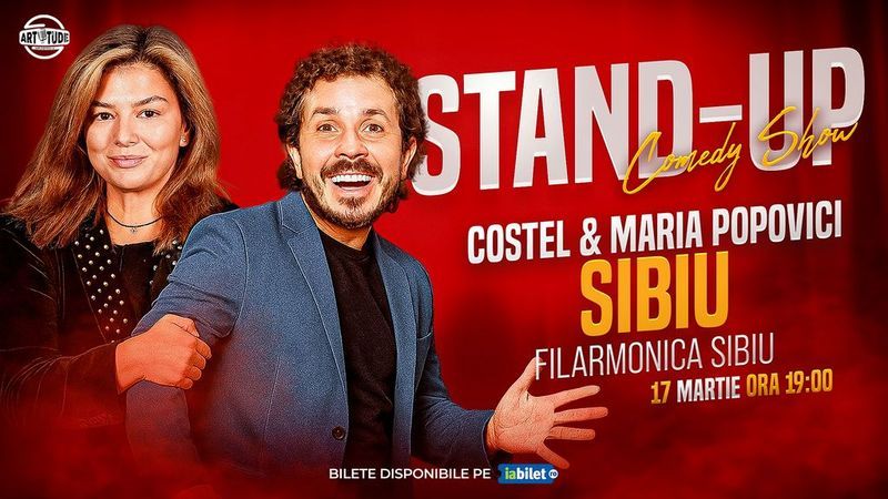 Sibiu: Costel și Maria Popovici - Stand Up Comedy Show