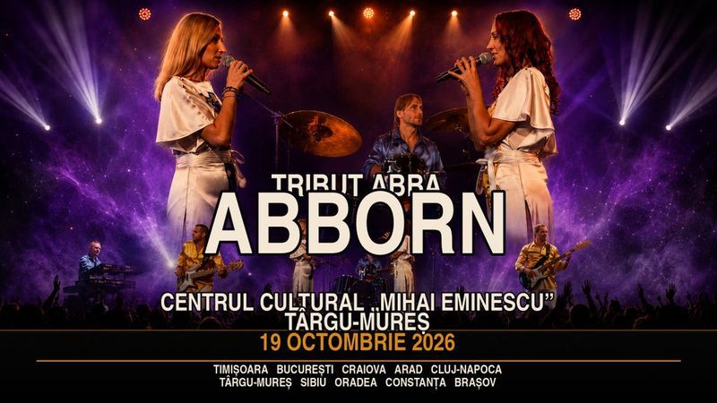 Târgu Mureș: Concert Tribut ABBA