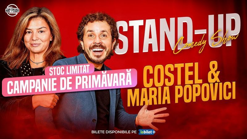 Iasi: Costel și Maria Popovici - Stand Up Comedy Show 2