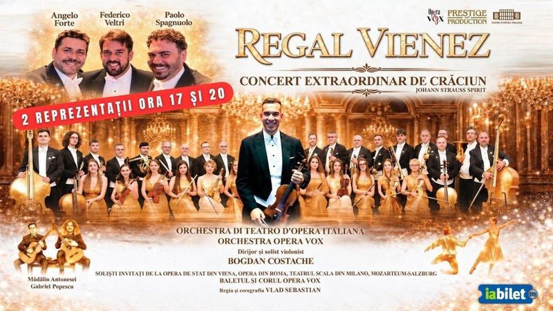 Sibiu: Regal Vienez - Concert extraordinar de Craciun
