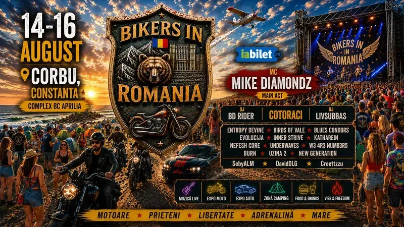 Corbu: Bikers in Romania