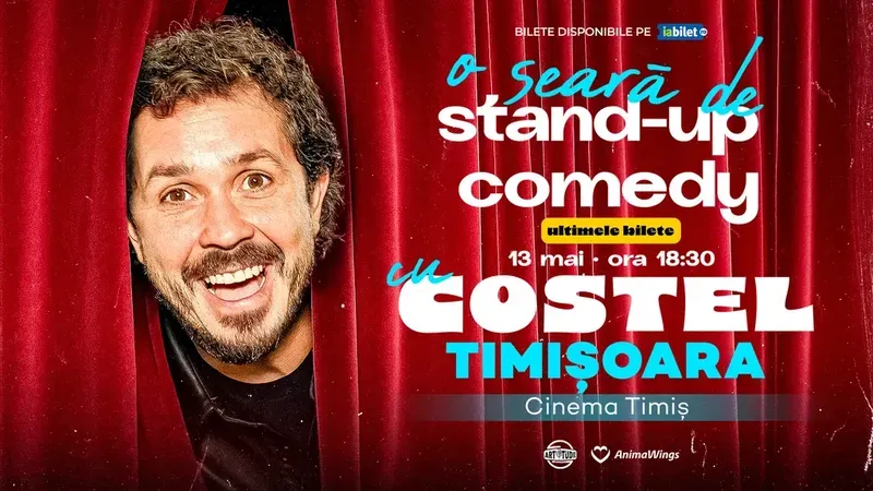 Timisoara: O seara de stand up comedy cu Costel - SHOW 1