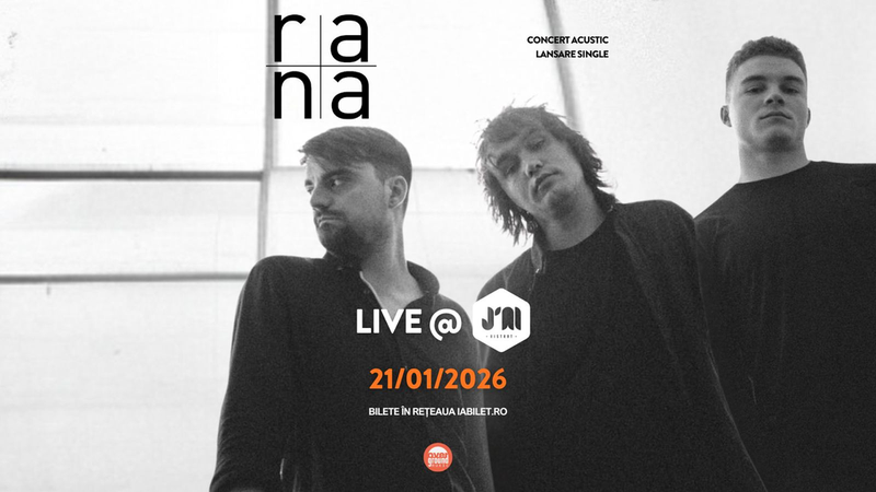 Concert acustic Rana - lansare de single