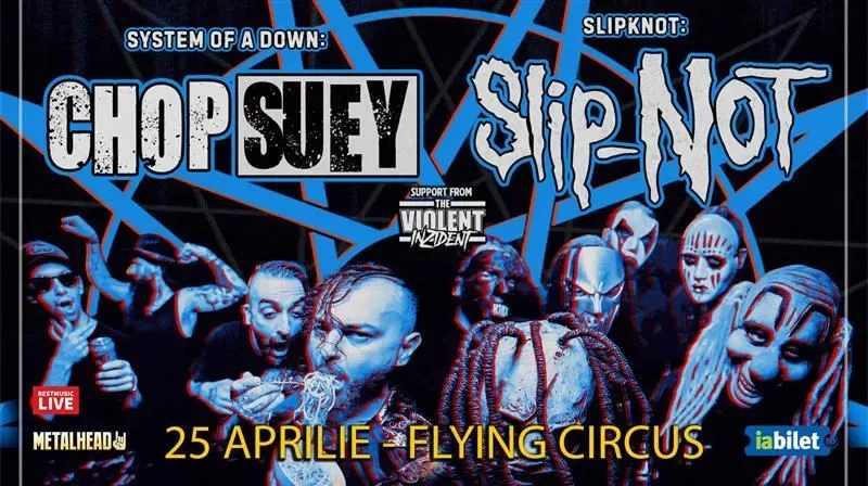 Cluj-Napoca: Forever NU!: Tribute Festival Tour cu Slip-Not, si Chop Suey + Violent Inzident