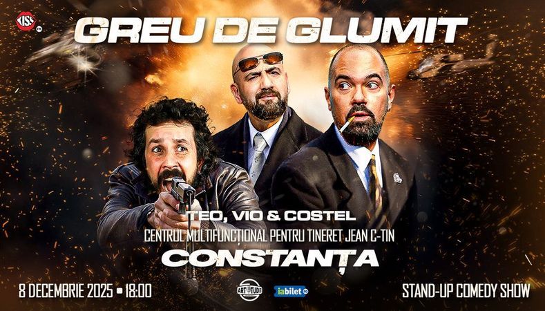Constanța: Greu de glumit cu Teo, Vio și Costel | Stand Up Comedy Show