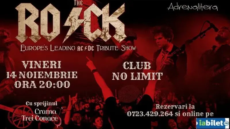 Buzău: Concert THE ROCK: Tribute AC / DC