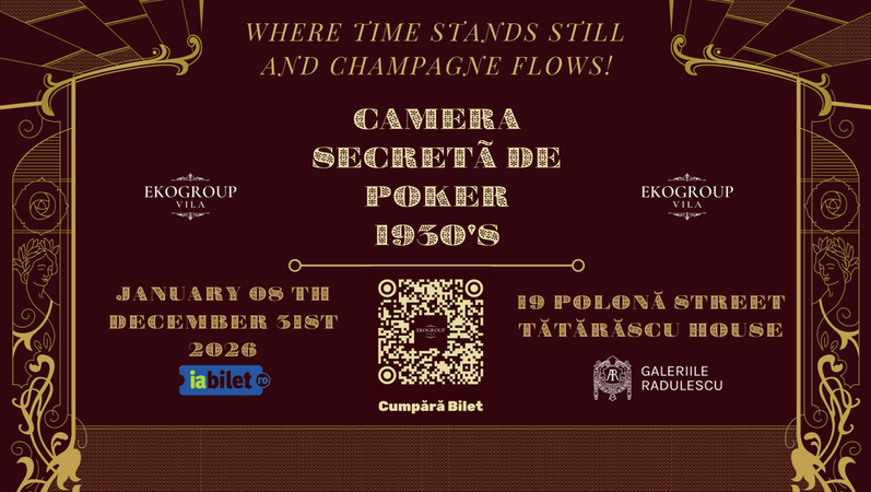 Închiriază Camera Secretă de Poker – Art. History. Experience