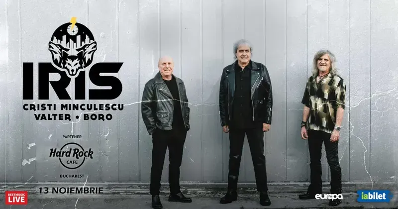 Concert IRIS - Cristi Minculescu, Valter si Boro la Hard Rock Cafe
