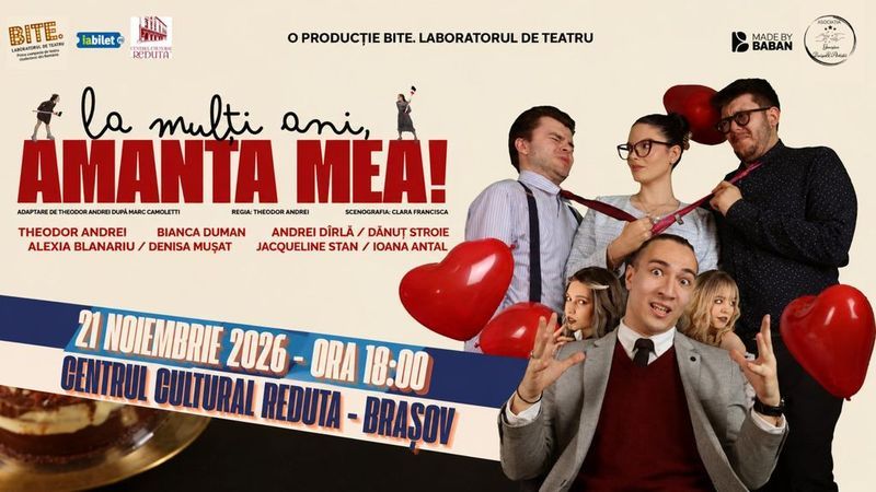 Brasov: La mulți ani, amanta mea! | Premiera