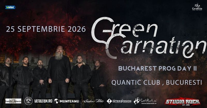 Green Carnation live la Bucharest Prog Day II