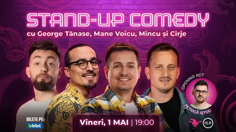 The Fool: Stand-up comedy cu George Tănase,  Mane Voicu, Cîrje și Mincu