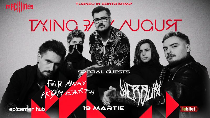 Cluj-Napoca: Concert Taking Back August | Far Away From Earth | Overburn