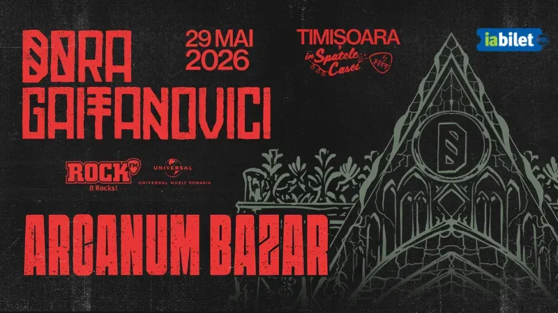 Timisoara: Dora Gaitanovici • “Arcanum Bazar” • Lansare de album