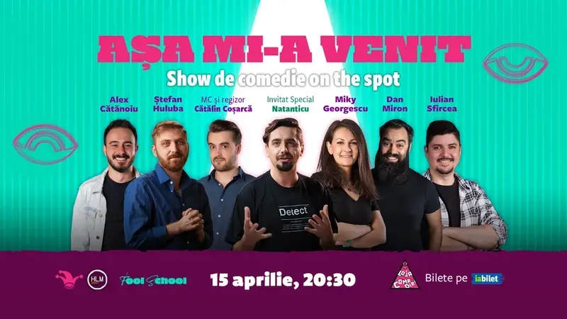 The Fool: Așa mi-a venit! | Show de comedie on the spot