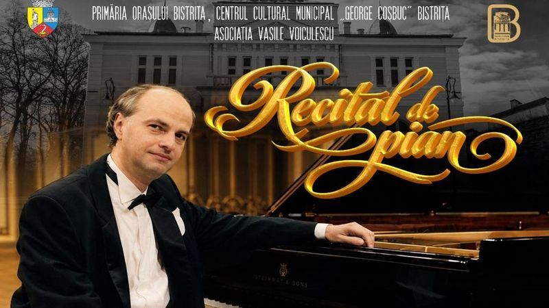 Bistrița: Recital de pian - Viniciu Moroianu