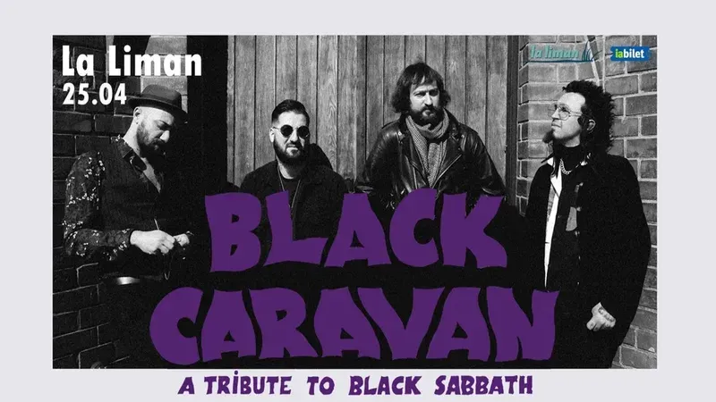 Tulcea: Concert Black Caravan - A tribute to black sabbath