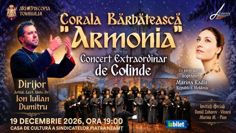 Piatra Neamț: Corala Bărbătească "Armonia"