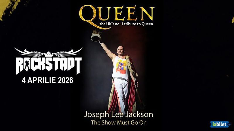 Brasov: Tribute Queen – The Show Must Go On (Joseph Lee Jackson) at Rockstadt