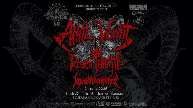 Anal Vomit, Rise Of Tyrants & Wräthhammer